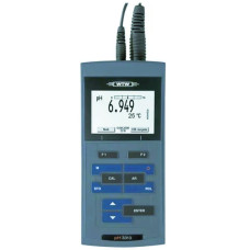 Portable precision pH meter with built-in data memory and logger function ProfiLine pH 3310 - WTW Germany